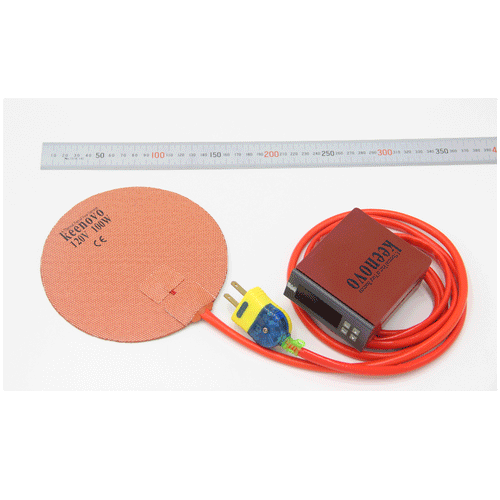 Dia 120mm 50W Round Circular Silicone Heater HeatBed Heating Dia 120mm 50W Round Circular Silicone Heater HeatBed Heating