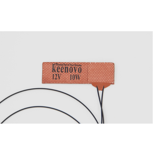 Keenovo Tiny Small Silicone Heating Element Camera Lens Anti-Fog Heater 20mm x 70mm 10W 12V